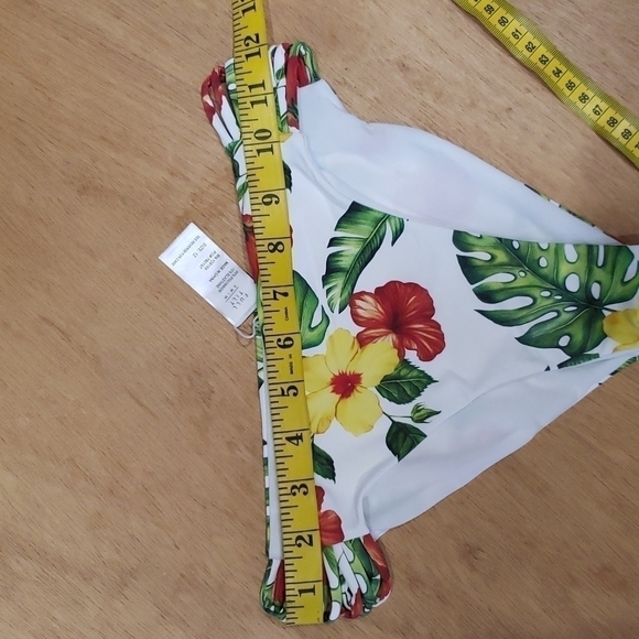 full Tilt Floral Tropical Print Bikini Bottom NWOT - Picture 6 of 7